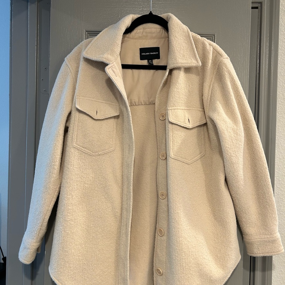 Women's Cream Shacket
